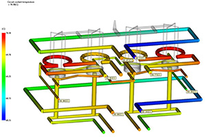 Bearing with collapsible core