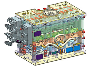 Bearing with collapsible core